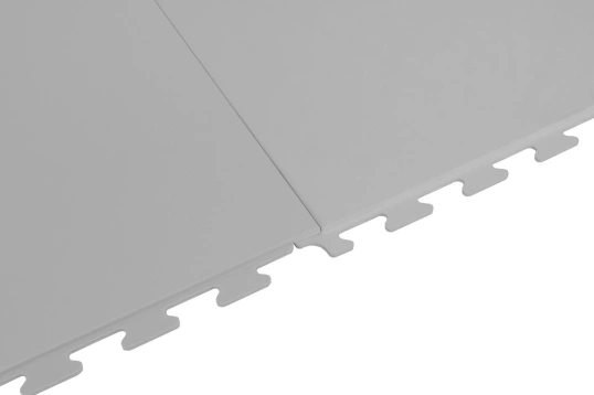 PVC Fitness Bodenfliese Grau