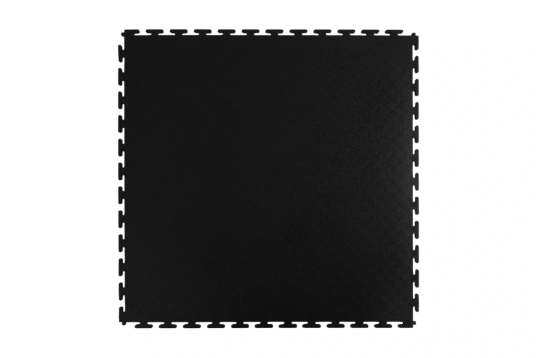 PVC Klickfliese Budget Schwarz