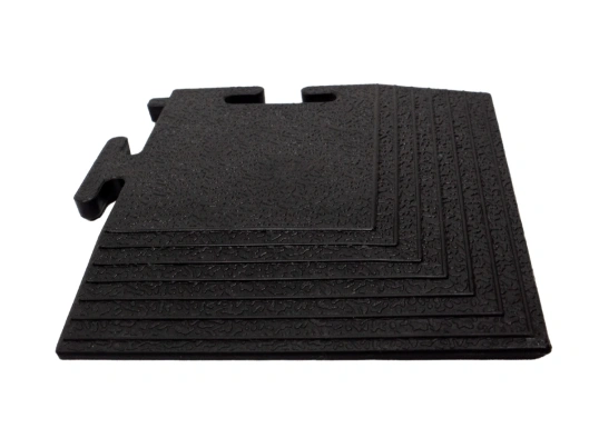 Eckstück Schwarz für PVC-Klickfliese Budget