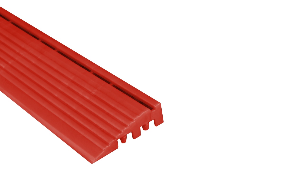Hauptbild Übergangsprofil SwissDeck rot