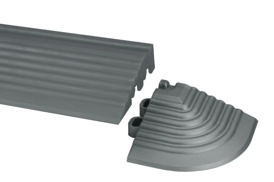 RibDeck Eckstück Dunkelgrau