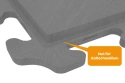 PVC Klickfliese Wasserdicht ECO Anthrazit