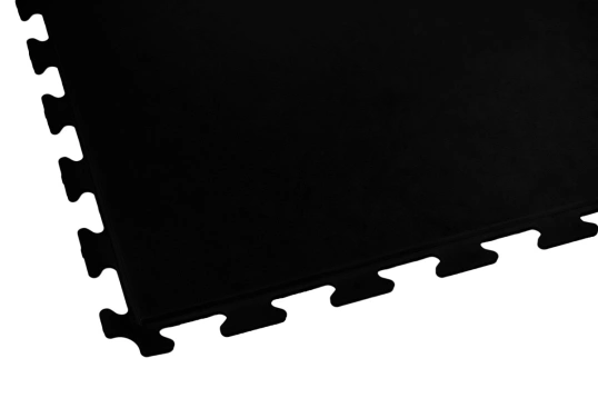 PVC Klickfliese Wasserdicht Schwarz