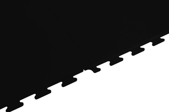 PVC Klickfliese Wasserdicht Schwarz