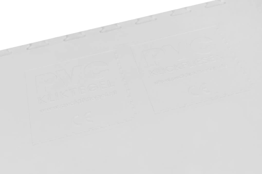 PVC Klickfliese Wasserdicht Weiß