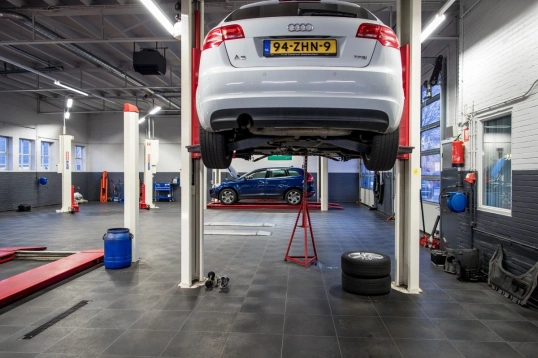 PVC Garagenbodenfliese Schwarz