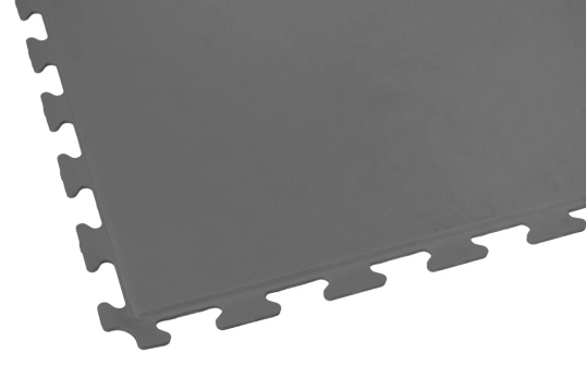 PVC Garagenbodenfliese Anthrazit