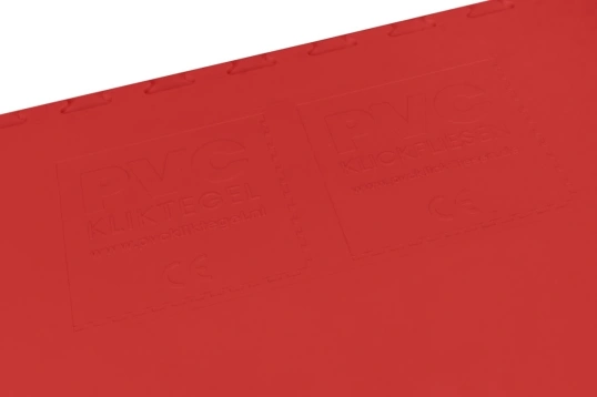 PVC Garagenbodenfliese Rot