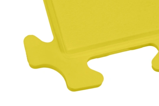 PVC Garagenbodenfliese Gelb