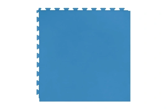 PVC Garagenbodenfliese Blau