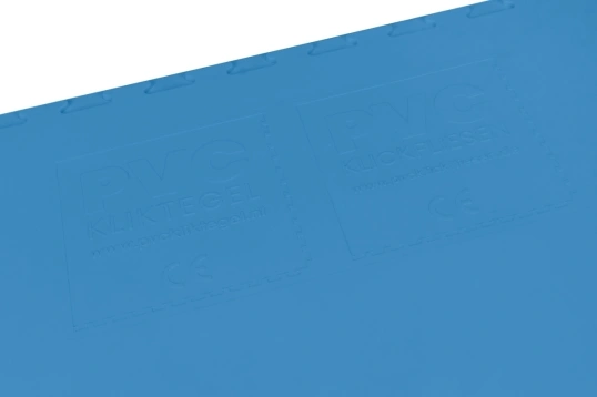 PVC Garagenbodenfliese Blau