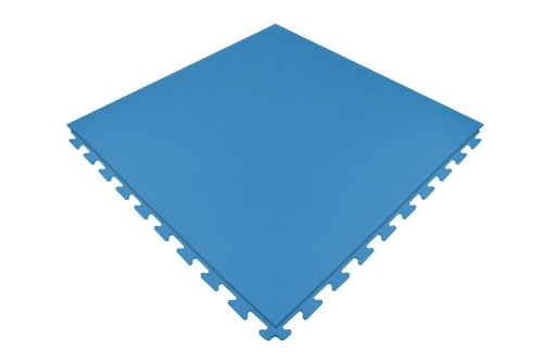 PVC Garagenbodenfliese Blau