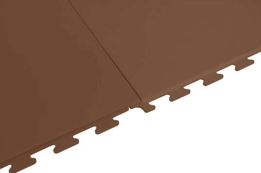 PVC Garagenbodenfliese Braun