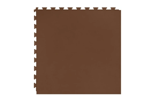 PVC Garagenbodenfliese Braun