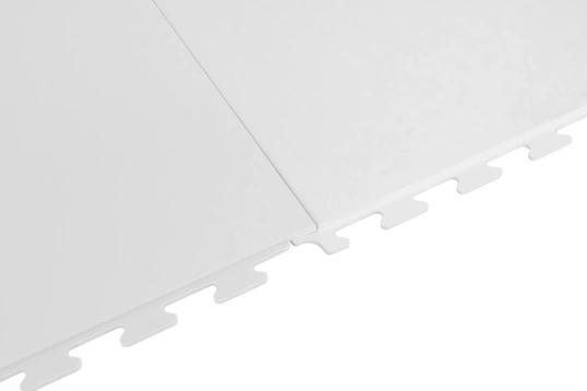 PVC Garagenbodenfliese Weiß